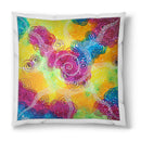 Sonja Ariel von Staden Kunstdruck Kissen / 40x40 cm Kraftbild: Kraftsonne der Lebensfreude - Kunstdruck