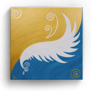 Sonja Ariel von Staden Kunstdruck Leinwand / 20x20 cm Kraftbild: Leichtigkeit - Kunstdruck