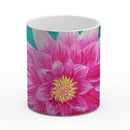 Sonja Ariel von Staden Kunstdruck Tasse / 325 ml Kraftbild: Leuchtender Lotus grün - Kunstdruck