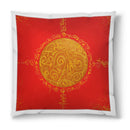 Sonja Ariel von Staden Kunstdruck Kissen / 40x40 cm Kraftbild: Lichtkörper-Essenz - Kunstdruck