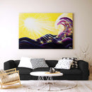 Sonja Ariel von Staden Kunstdruck Kraftbild: Lichtwelle - Kunstdruck