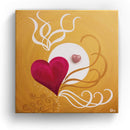 Sonja Ariel von Staden Kunstdruck Leinwand / 20x20 cm Kraftbild: Liebe - Kunstdruck