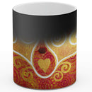 Sonja Ariel von Staden Kunstdruck Tasse / 325 ml (Thermoeffekt) Kraftbild: Liebevolle Zweisamkeit - Kunstdruck