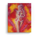 Sonja Ariel von Staden Kunstdruck Leinwand / 40x30 cm Kraftbild: Madame Sonnenschein - Kunstdruck