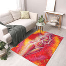 Sonja Ariel von Staden Kunstdruck Teppich / 140x90 cm Kraftbild: Madame Sonnenschein - Kunstdruck