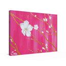 Sonja Ariel von Staden Kunstdruck Leinwand / 40x30 cm Kraftbild: Magische Mandelblüten - Kunstdruck