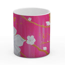 Sonja Ariel von Staden Kunstdruck Tasse / 325 ml Kraftbild: Magische Mandelblüten - Kunstdruck