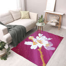 Sonja Ariel von Staden Kunstdruck Teppich / 140x90 cm Kraftbild: Mallorcas zarte Mandelblüten - Kunstdruck