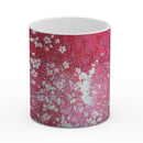 Sonja Ariel von Staden Kunstdruck Tasse / 325 ml Kraftbild: Mandelblüten im Wind - Kunstdruck