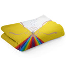 Sonja Ariel von Staden Kunstdruck Decke / 150x100 cm Kraftbild: Öffne Deine Sinne - Kunstdruck