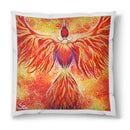 Sonja Ariel von Staden Kunstdruck Kissen / 40x40 cm Kraftbild: Phönixkraft - Kunstdruck