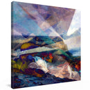 Alexander Kopitkow Kunstdruck Leinwand / 20x20 cm Kraftbild: Powerlight - Kunstdruck