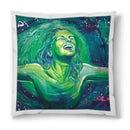 Sonja Ariel von Staden Kunstdruck Kissen / 40x40 cm Kraftbild: Pure Freude - Kunstdruck