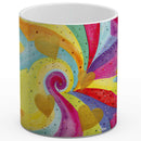 Sonja Ariel von Staden Kunstdruck Tasse / 325 ml Kraftbild: Regenbogen Liebesenergie - Kunstdruck