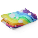 Sonja Ariel von Staden Kunstdruck Decke / 150x100 cm Kraftbild: RegenbogenGlück - Kunstdruck