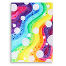 Sonja Ariel von Staden Kunstdruck Leinwand / 30x20 cm Kraftbild: RegenbogenGlück - Kunstdruck