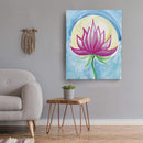 Sonja Ariel von Staden Kunstdruck Kraftbild: Rosa Lotus - Kunstdruck