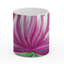 Sonja Ariel von Staden Kunstdruck Tasse / 325 ml Kraftbild: Rosa Lotus - Kunstdruck