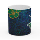 Sonja Ariel von Staden Kunstdruck Tasse / 325 ml Kraftbild: Schmetterling des Glücks - Kunstdruck