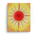 Sonja Ariel von Staden Kunstdruck Leinwand / 40x30 cm Kraftbild: Sonnenliebe - Kunstdruck