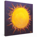 Sonja Ariel von Staden Kunstdruck Leinwand / 20x20 cm Kraftbild: Sonnenpower - Kunstdruck