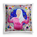 Sonja Ariel von Staden Kunstdruck Kissen / 40x40 cm Kraftbild: Sternentor der Glückseligkeit - Kunstdruck