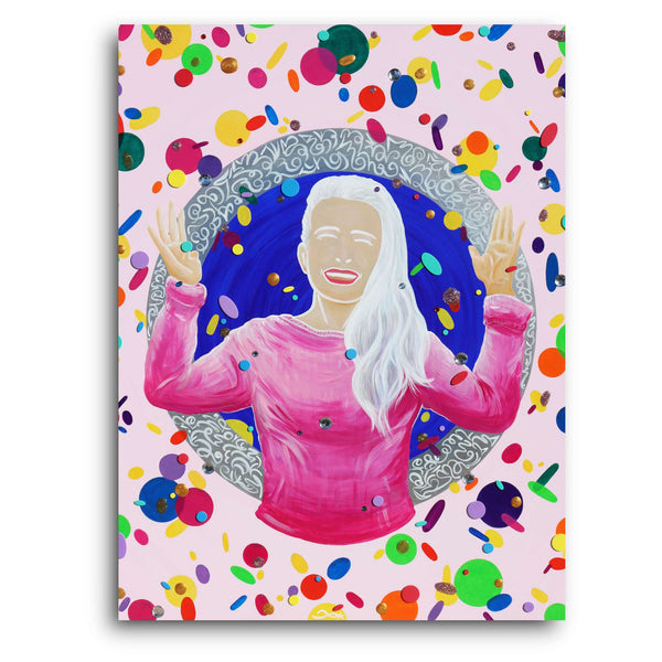 Sonja Ariel von Staden Kunstdruck Poster / 40x30 cm Kraftbild: Sternentor der Glückseligkeit - Kunstdruck