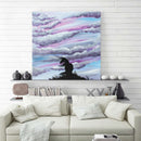 Sonja Ariel von Staden Kunstdruck Kraftbild: Sturmhimmel - Kunstdruck