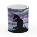 Sonja Ariel von Staden Kunstdruck Tasse / 325 ml Kraftbild: Sturmhimmel - Kunstdruck