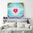 Sonja Ariel von Staden Kunstdruck Kraftbild: Vision Neue Erde - Kunstdruck