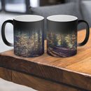 Alexander Kopitkow Kunstdruck Tasse / 325 ml (Thermoeffekt) Kraftbild: Woodlight - Kunstdruck