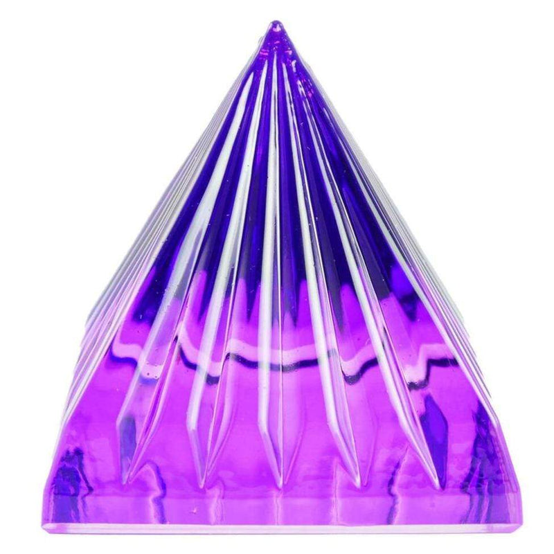 Malkiel Dietrich Deko Kristall Pyramide Violett - Lichtfrequenz „Zadkiel“ - Aufblühen, Erlösung und Ruhe