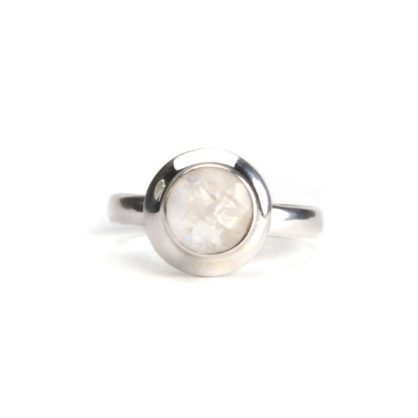 aqasha® Ring Labradorit, Sterlingsilber 925 - Ring - Größe 55