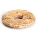 aqasha® Anhänger Landschaftsjaspis - Donut für Halskette (3x3 cm)