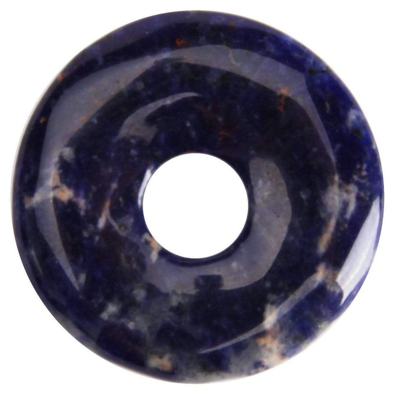 aqasha® Anhänger Lapislazuli - Donut für Halskette (3x3 cm)