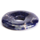 aqasha® Anhänger Lapislazuli - Donut für Halskette (3x3 cm)