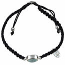 aqasha® Armband Larimar - Armband - Makramee (0,8 cm)