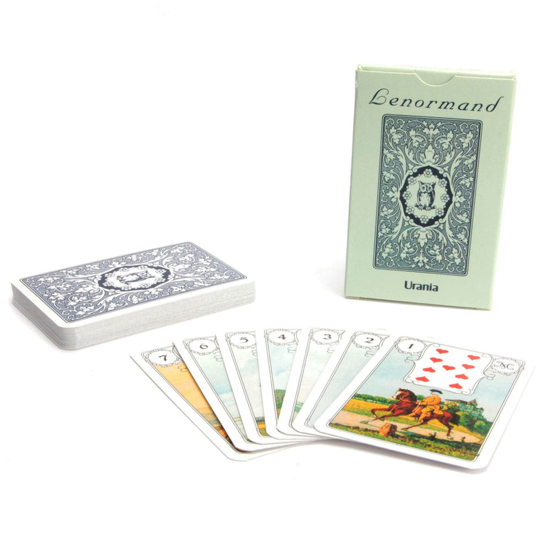 aqasha® Karten Lenormand Blaue Eule