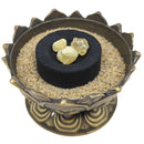 Räuchergefäß Lotus Bronze