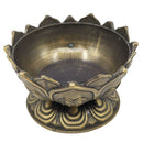 Räuchergefäß Lotus Bronze