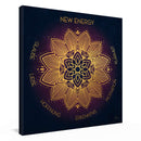 Sarina Kolibal Kunstdruck Leinwand / 20x20 cm New Energy - Kunstdruck