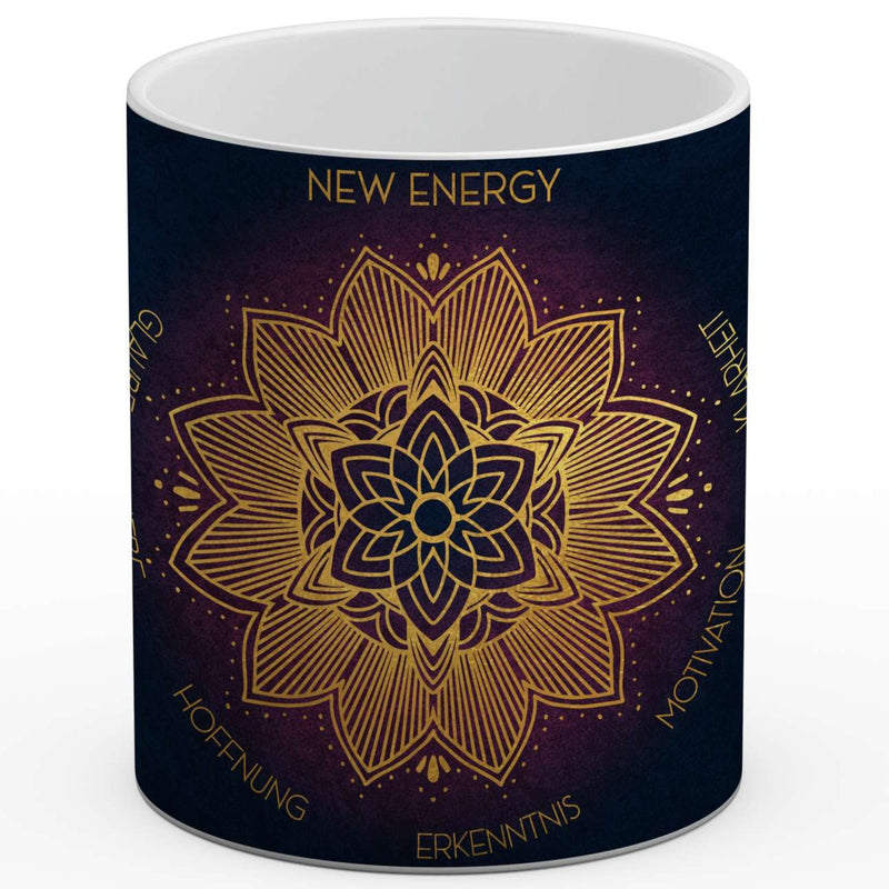 Sarina Kolibal Kunstdruck Tasse / 325 ml New Energy - Kunstdruck
