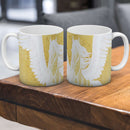 Sonja Ariel von Staden Kunstdruck Tasse / 325 ml Pegasusbild: Goldener Pegasus - Kunstdruck
