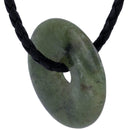 aqasha® Anhänger Peridot - Halsschmuck - Donut (4x4 cm)