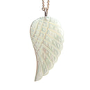 aqasha® Perlmutt - Halskette - Flügel (4x2 cm)
