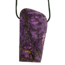 aqasha® Anhänger Purpurit Anhänger für Halskette (4,5x2 cm)