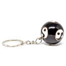 aqasha® Accessoire Qi Gong Meridian Schlüsselanhänger Yin & Yang schwarz