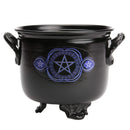 aqasha® Räucherkessel Blaues Pentagramm