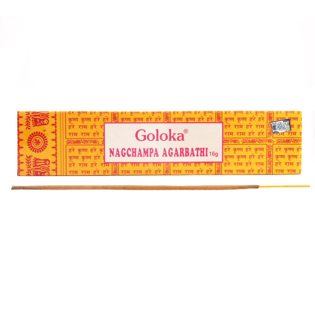 Incienso Goloka Nagchampa Agarbathi Caja 12 unidades – Laboratorios Nale -  Dietética y Nutrición