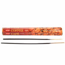HEM Räucherstäbchen Räucherstäbchen HEM, Coffee, 20 Sticks, 23 cm, Brenndauer ca. 45 min, Kaffee
